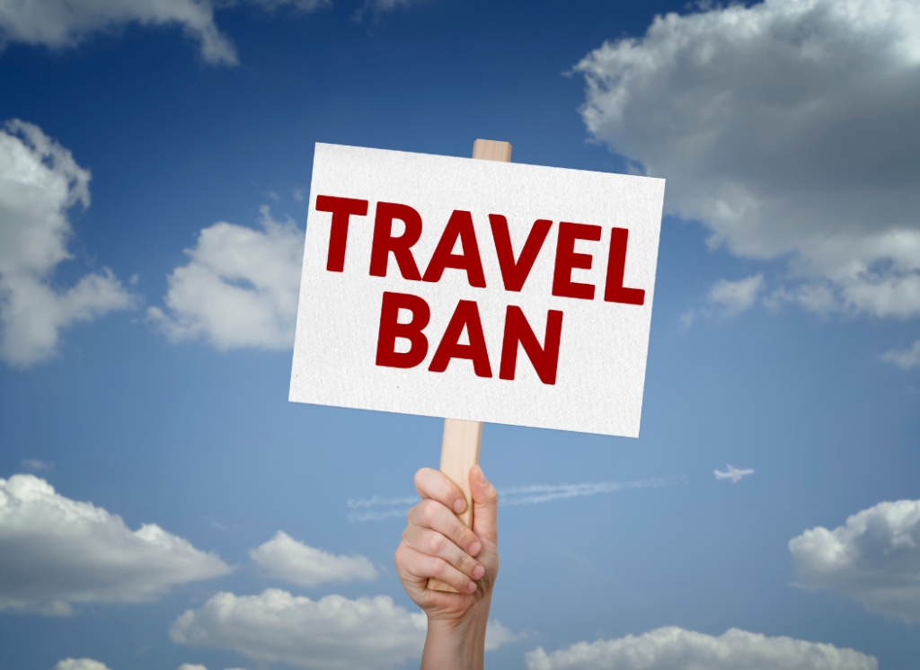 How to remove travel ban in UAE